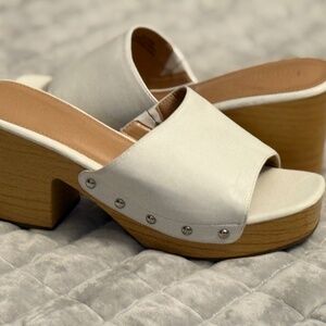 White Clogs